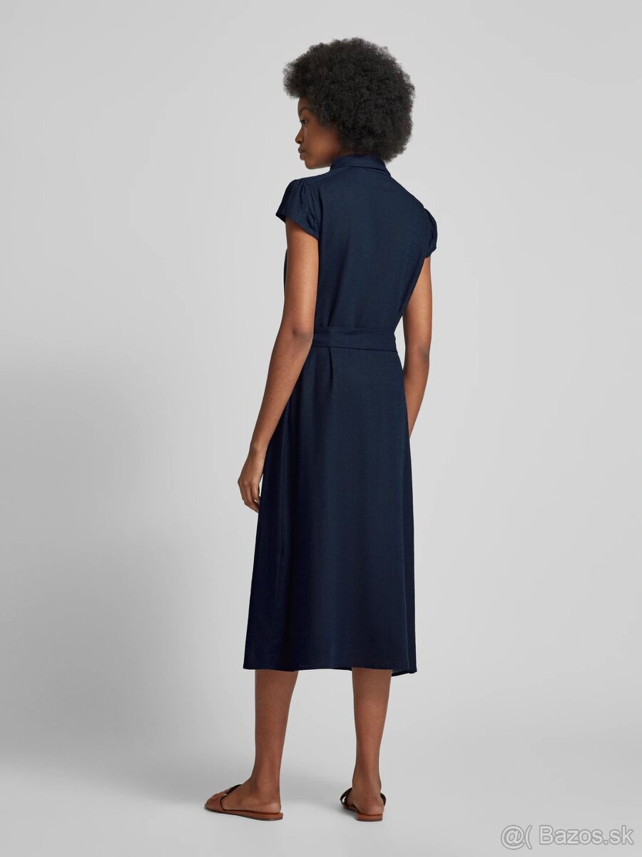 modré šaty - L - nové - 7