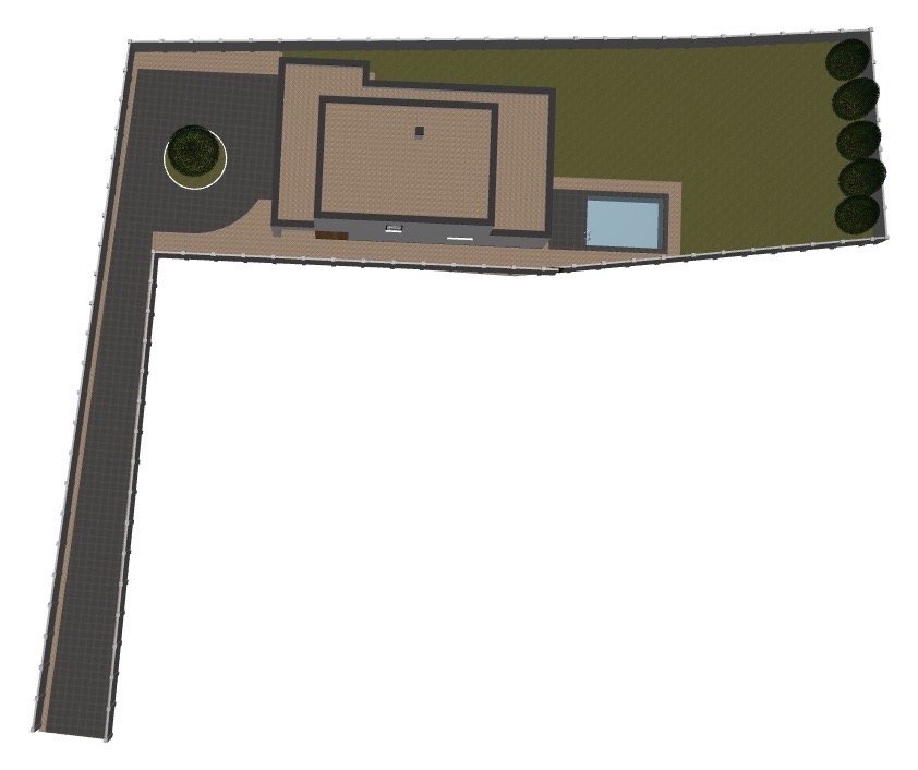 Predám rozostavaný luxusný RD v obci OPOJ - 7