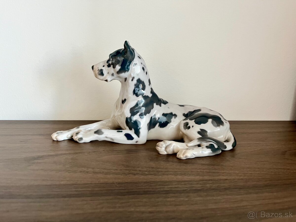 Porcelanovy pes - nemecka doga Bing&Grondahl Dansko - 7