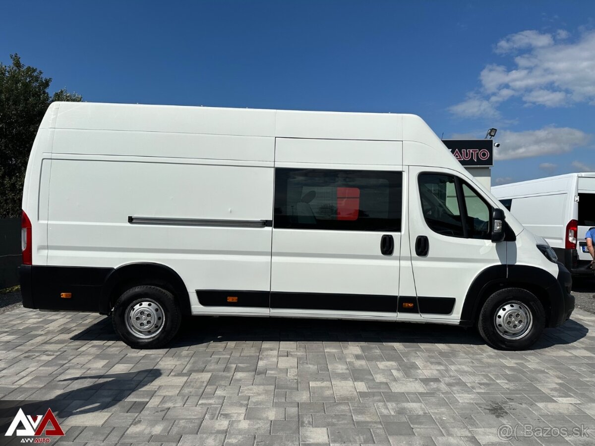Peugeot Boxer 2.2 BlueHDi 165k L4H3 DK, 6-miestne, SR - 7