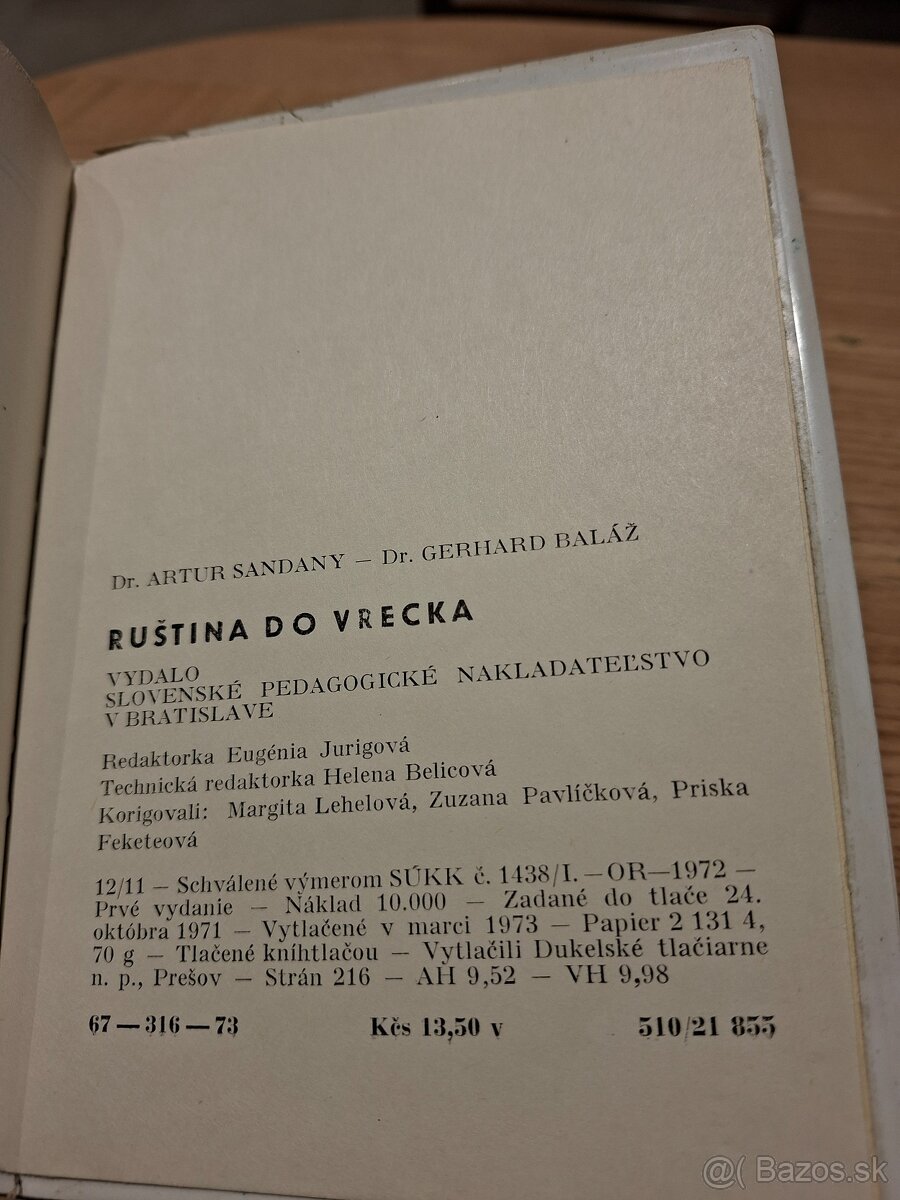RUŠTINA DO VRECKA - 7