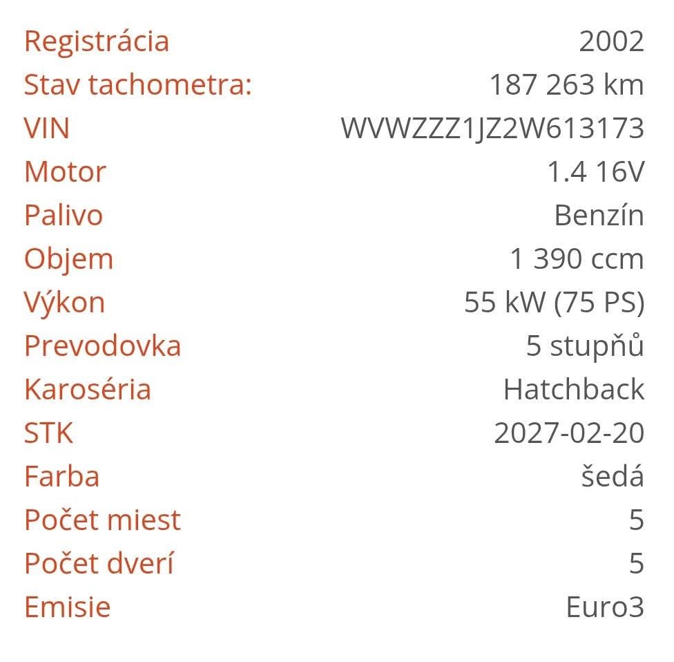 Predám Volkswagen golf - 7