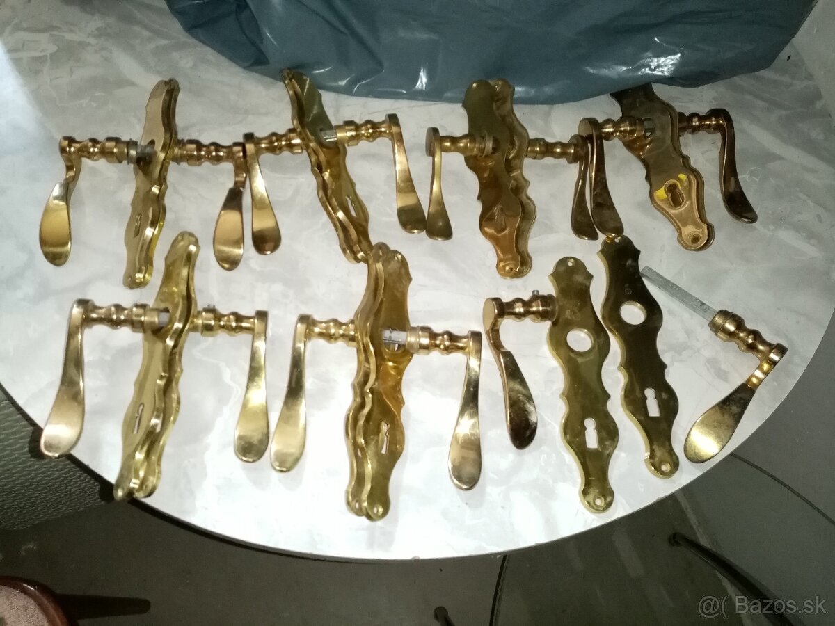 Kľučky mosadzné - 7