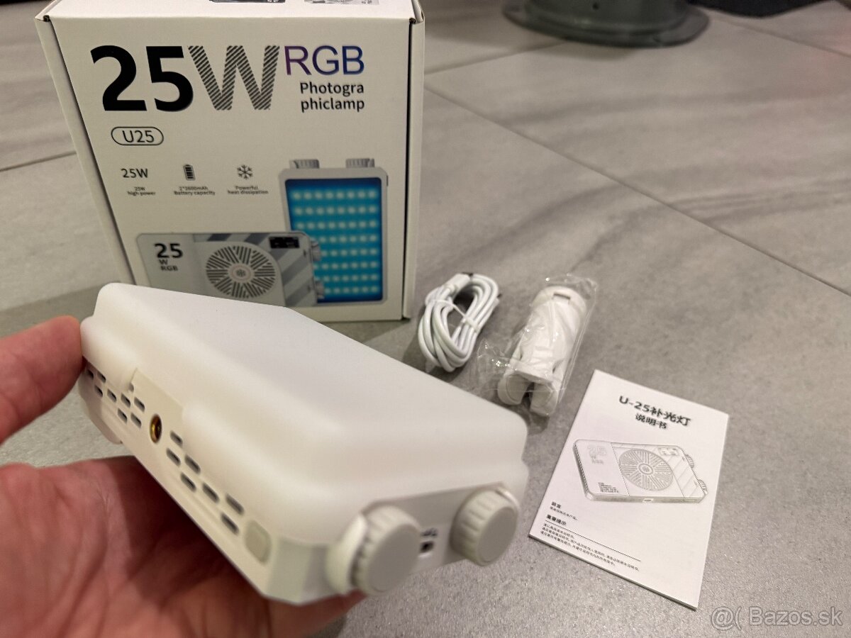 LED svetlo 25W RGB - 7