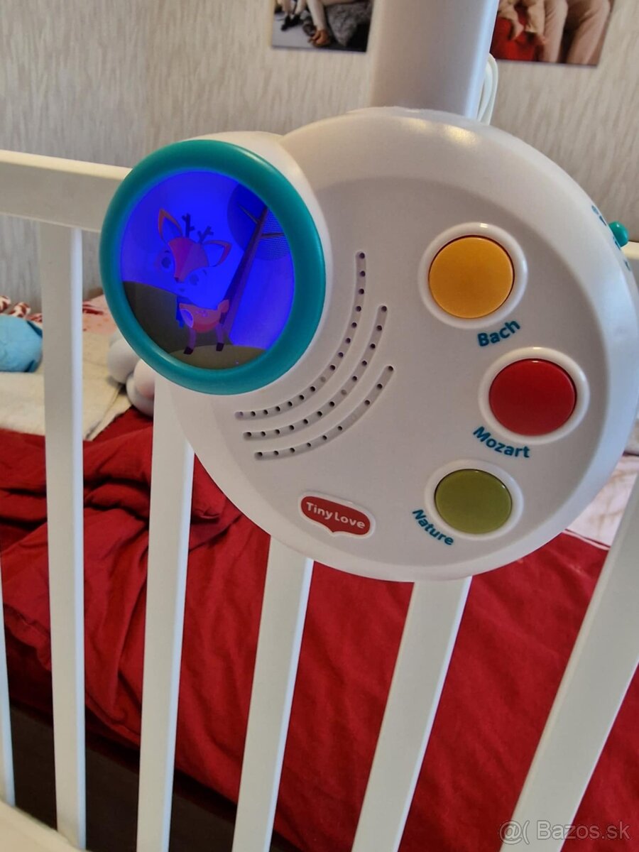 Detská postieľka + matrac + kolotoč - 7