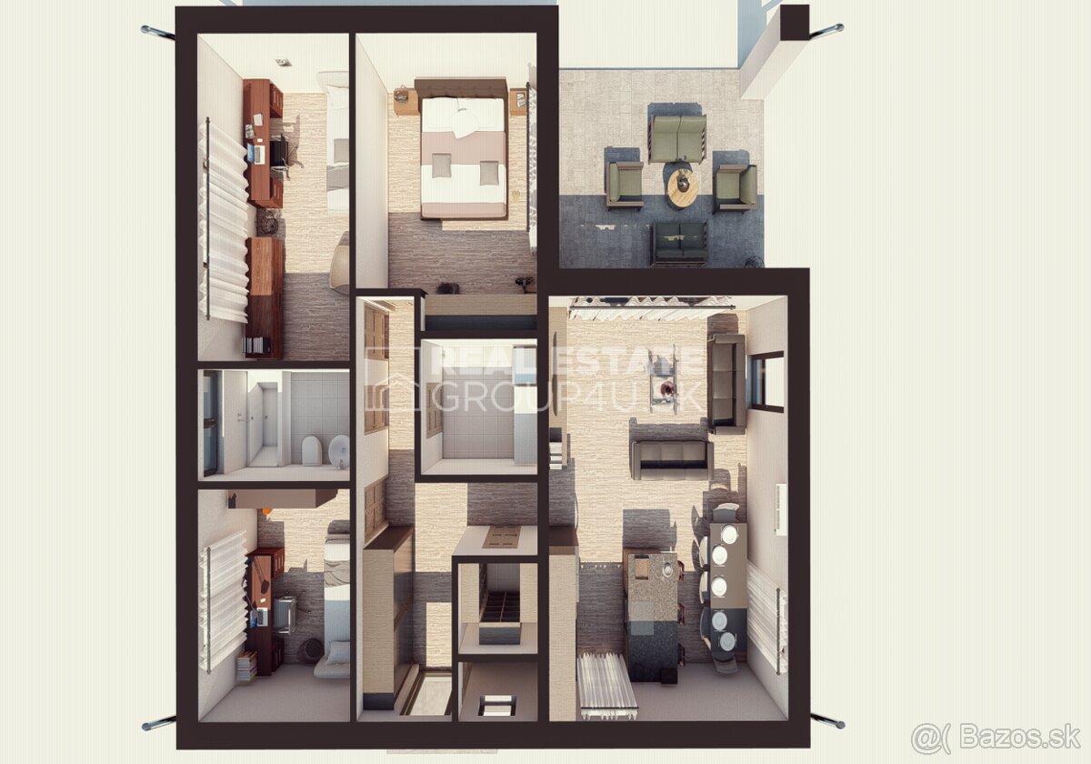 4IZ BUNGALOV V POVAŽSKEJ BYSTRICI V ŠTÁDIU HRUBEJ STAVBY - 7