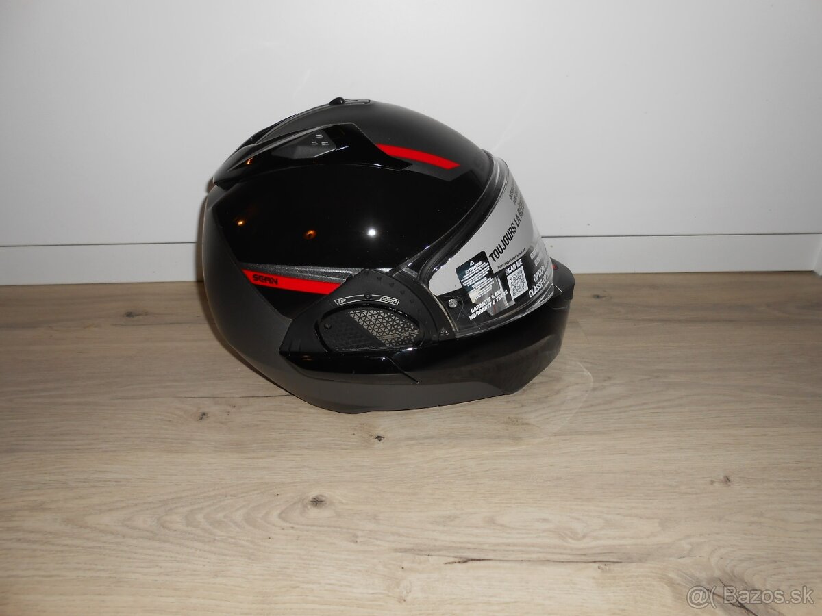 Predam krasnu novu moto prilbu znacky SHARK EVO GT SEAN MAT - 7