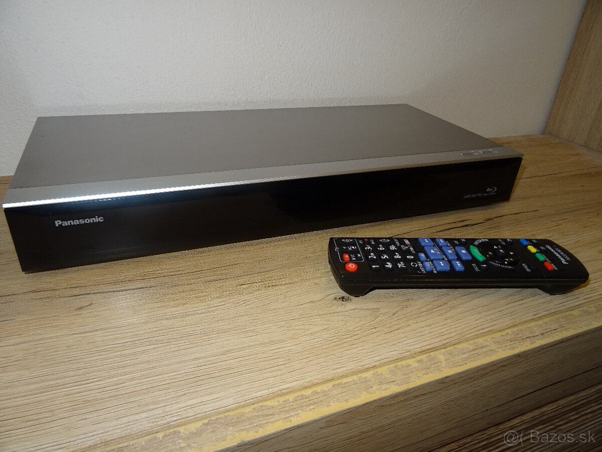 Blu-Ray rekordér Panasonic DMR-BST765 Twin HD DVB-S- 500 GB - 7