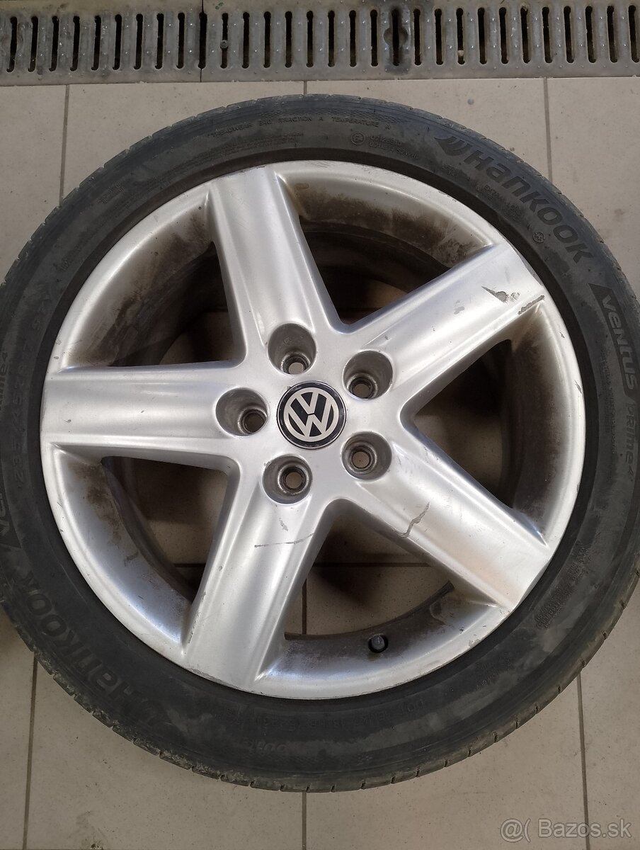 Alu disky/pneumatiky R17 Volkswagen Audi Seat Škoda - 7