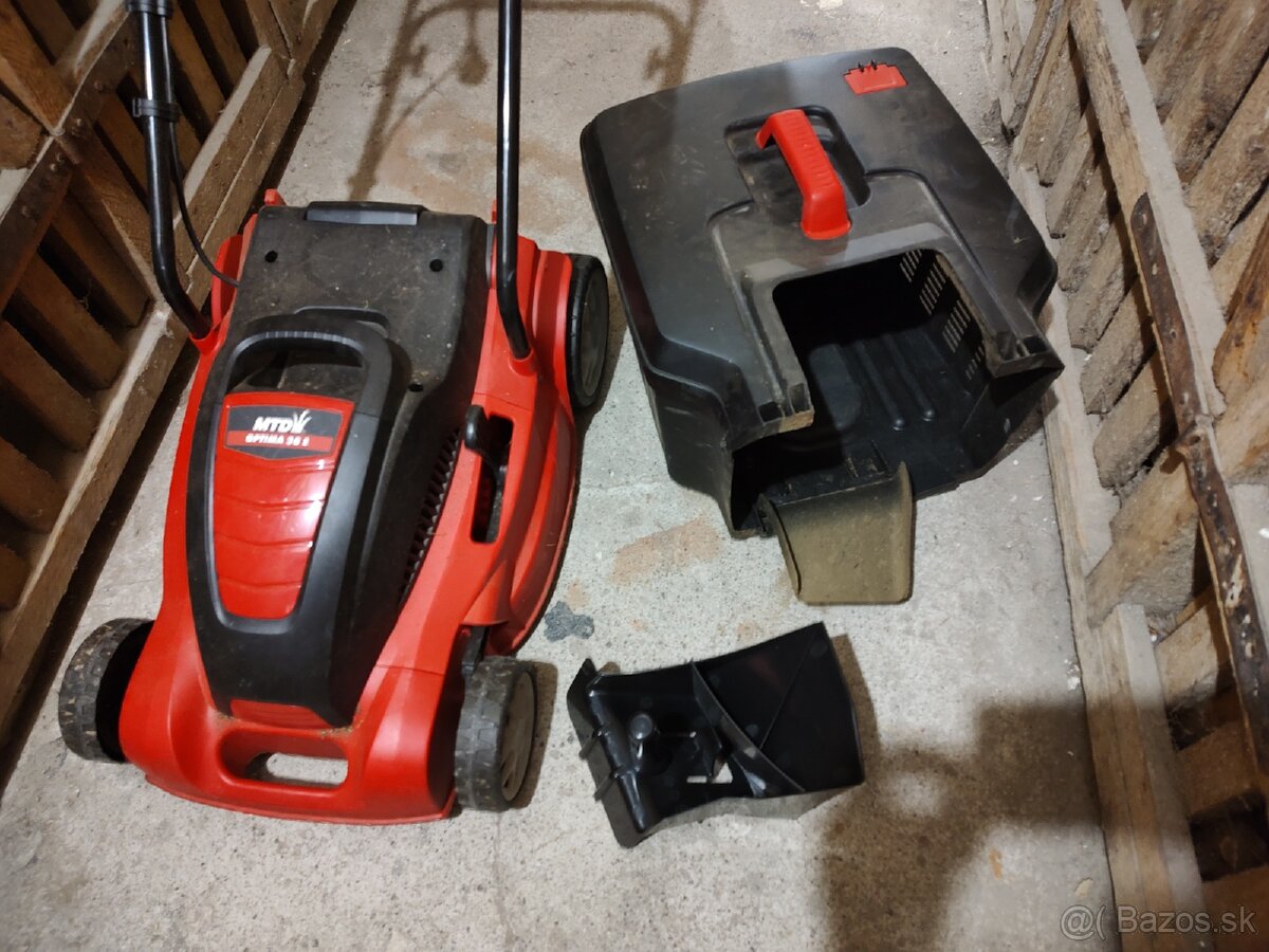 Elektrická kosačka MTD Optima 38 E - 7