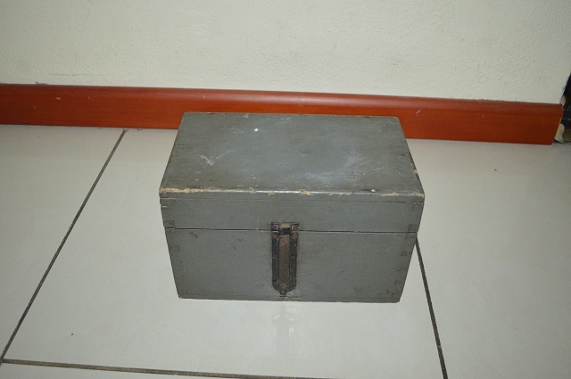 mala drevena vojenska truhlicka/bedna - 7