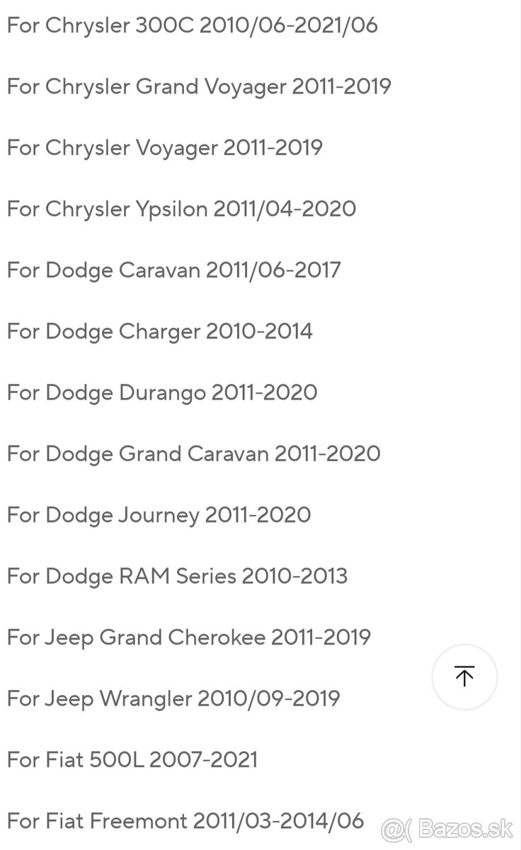 Tpms Jeep Dodge Fiat Chrysler - 7