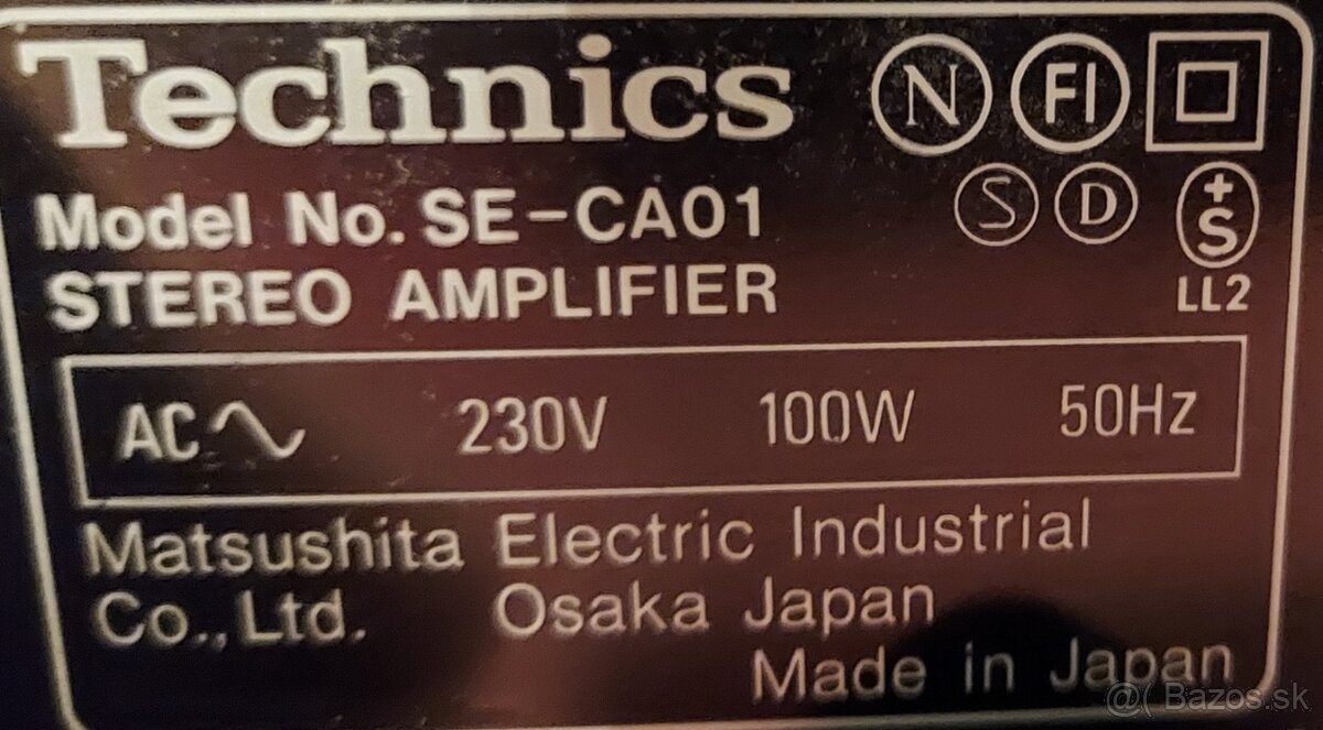 Predám mini systém Technics a Philips - 7