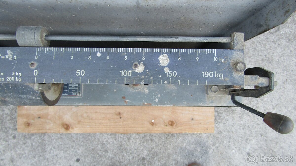 Váha na váženie vriec a pod. - 7