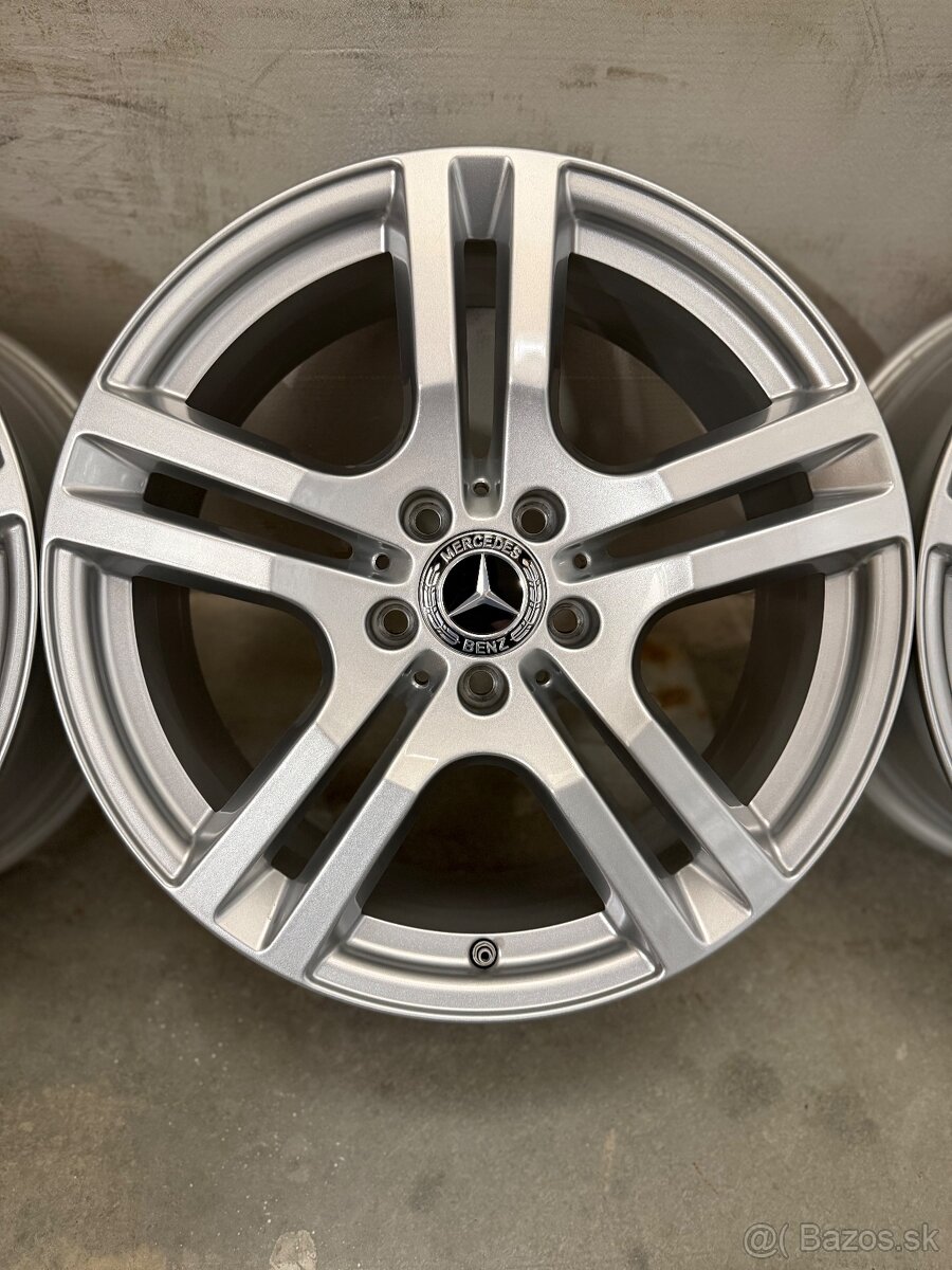 Nepoužité hliníkové disky 5x112 R18 Mercedes GLA Škoda VW - 7