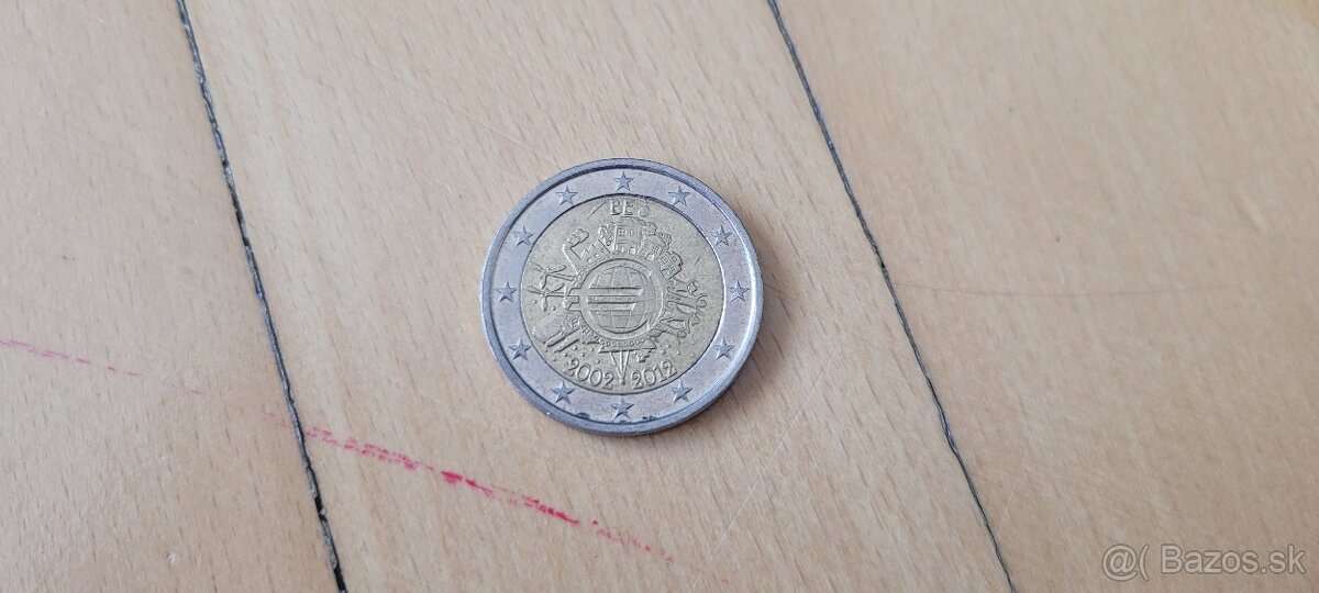 2 euro pamätné mince Belgicko - 7