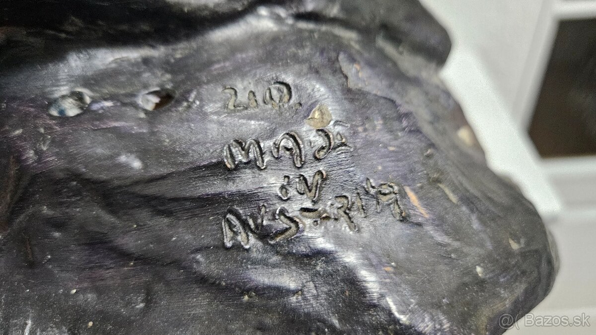 socha dievcata-keramika Goldschaider - 7