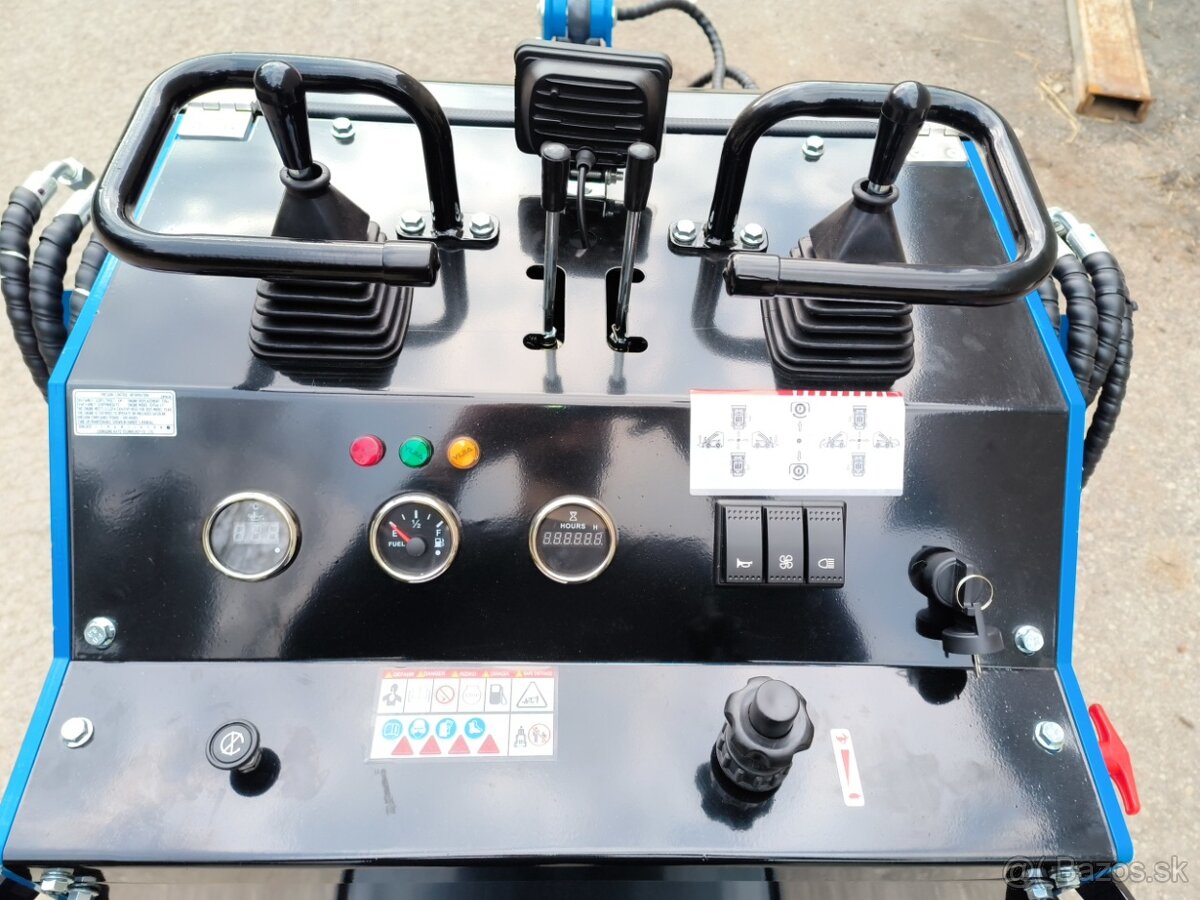 Nakladač pasovy 2 valec benzin - 7