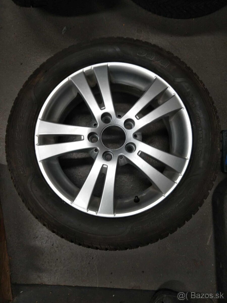 16" alu TOYOTA + TPMS + zimné pneu + rezerva. - 7