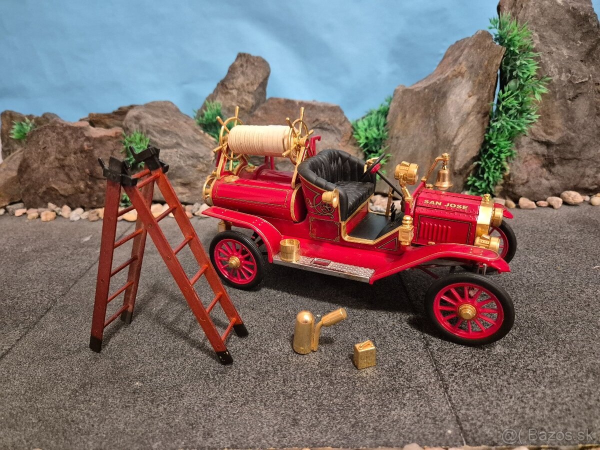 Prodám model 1:18 Ford model T 1914 Fire engine - 7
