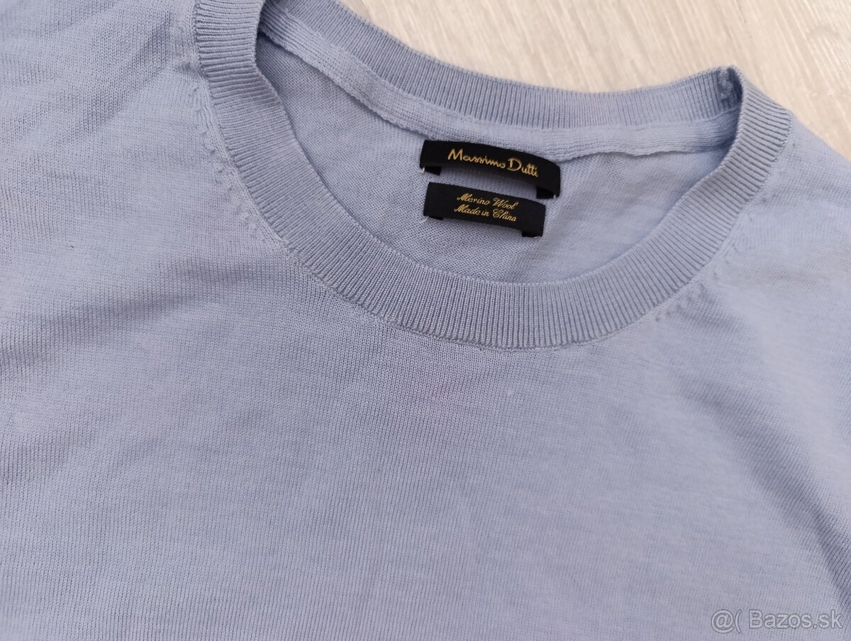 Nový pánsky pulover MASSIMO DUTTI -veľ. XL - 7