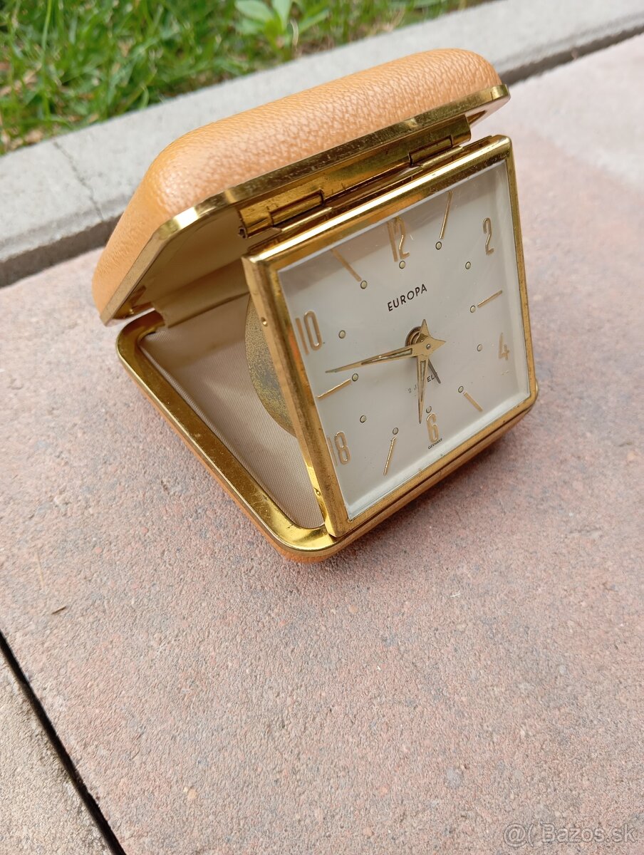 Starožitné cestovné budíky: Europa, Mauthe, Junghans. - 7