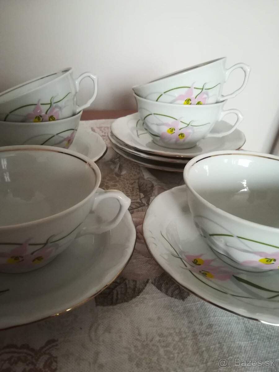Porcelánové šálky 6+6+4+4 - 7
