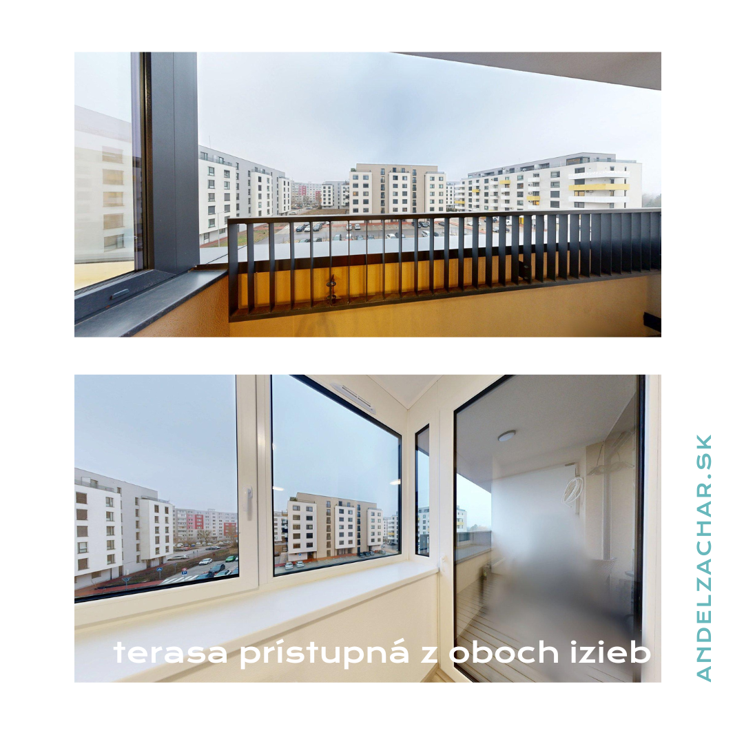 3 izbový terasový byt na prenájom Galanta West - 7