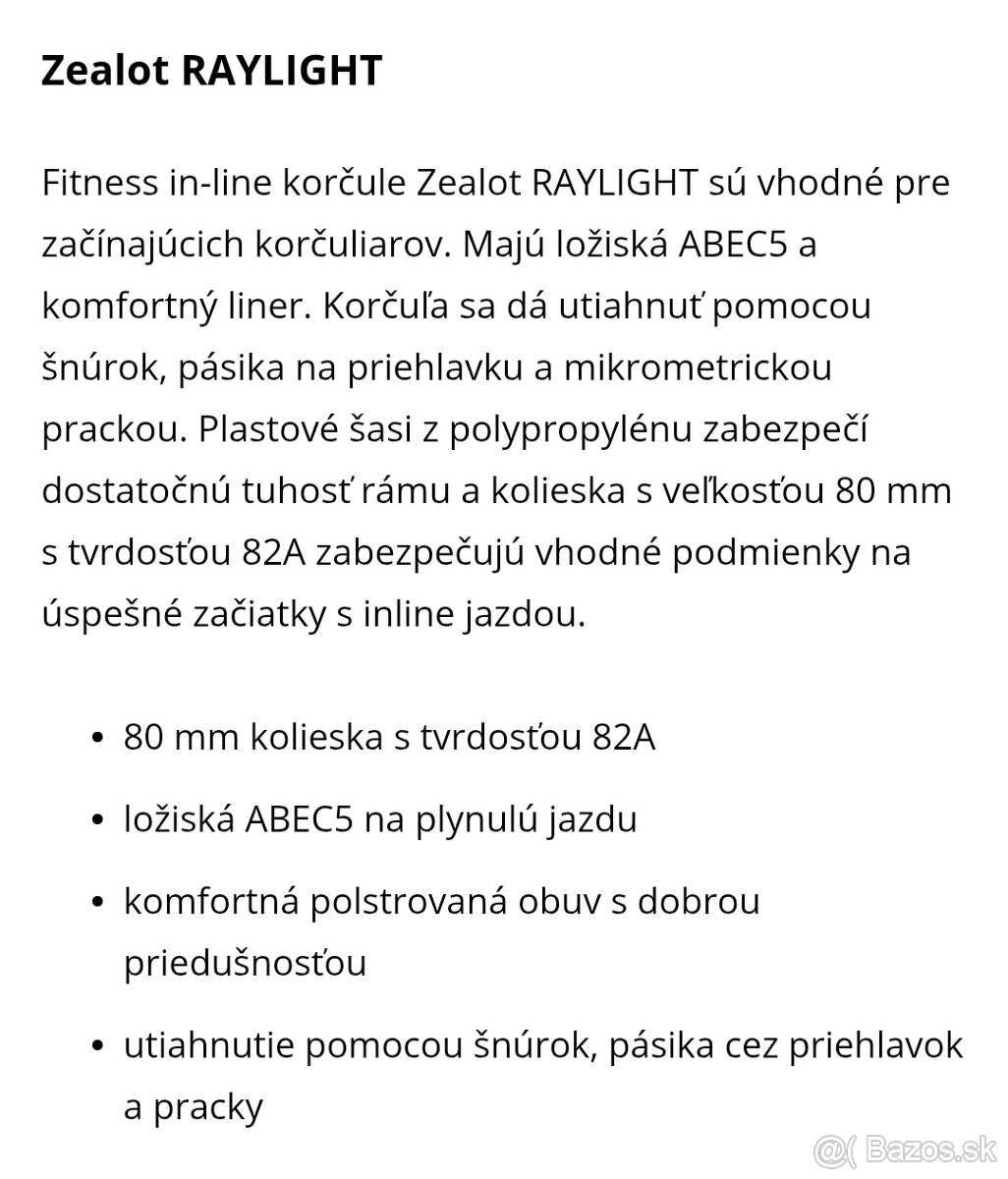 Predám pánske kolieskové korčule - 7