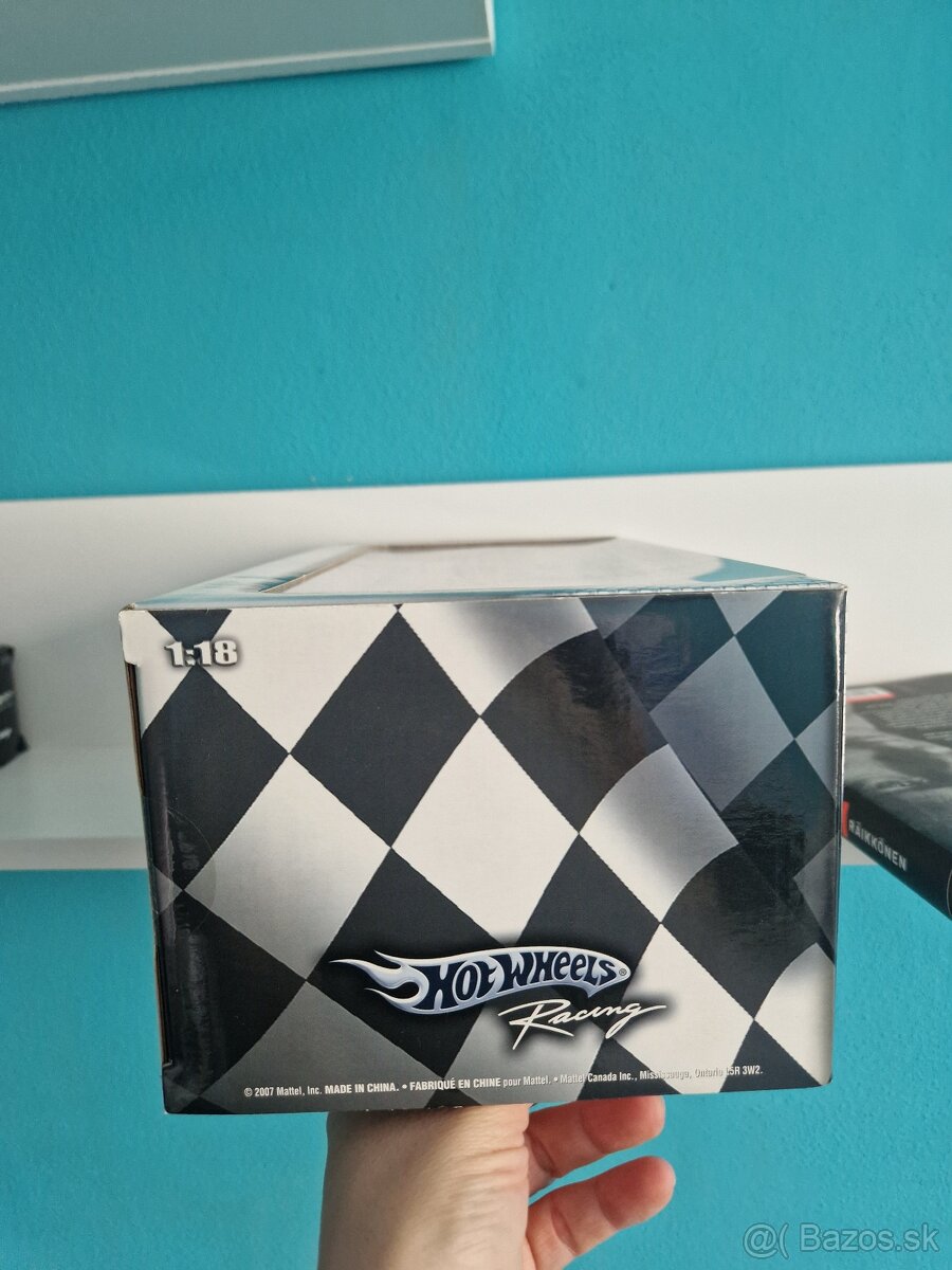 Model Ferrari 2007 Hot Wheels -Kimi Raikkonen - 7