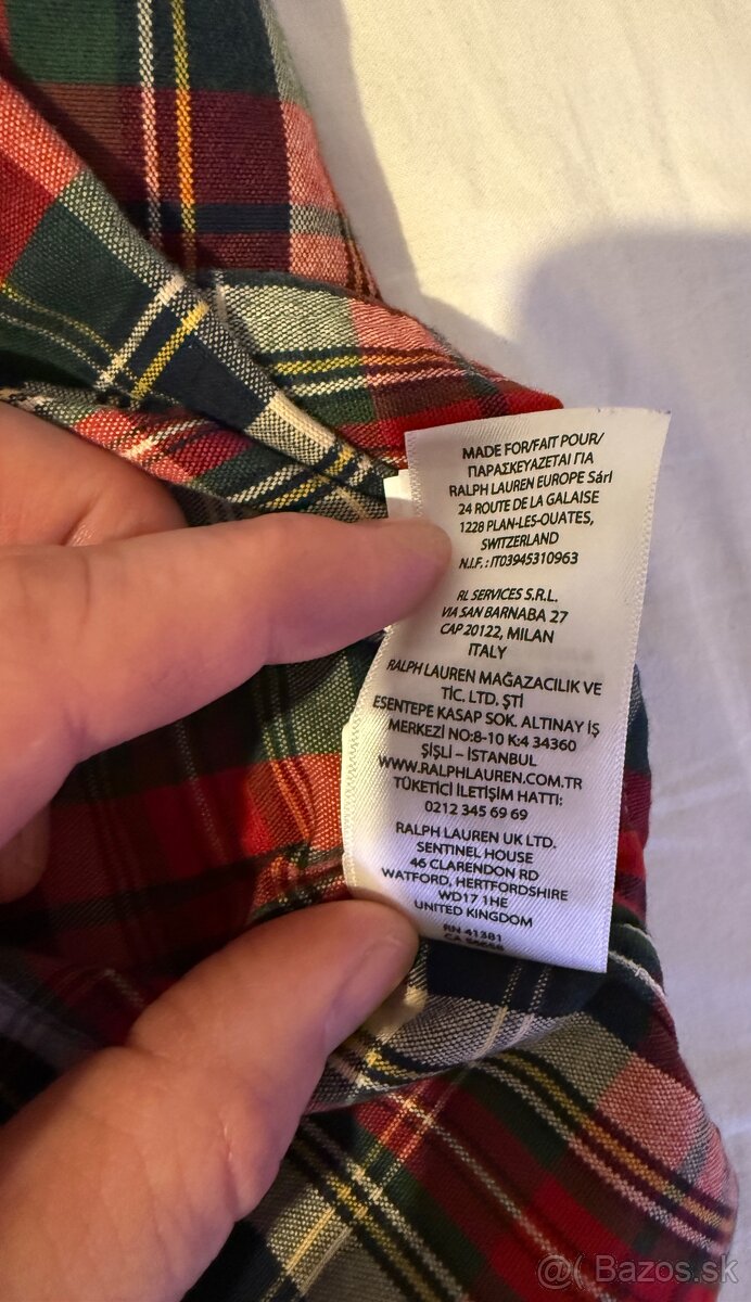 Detská košeľa Ralph Lauren úplne nová - 7