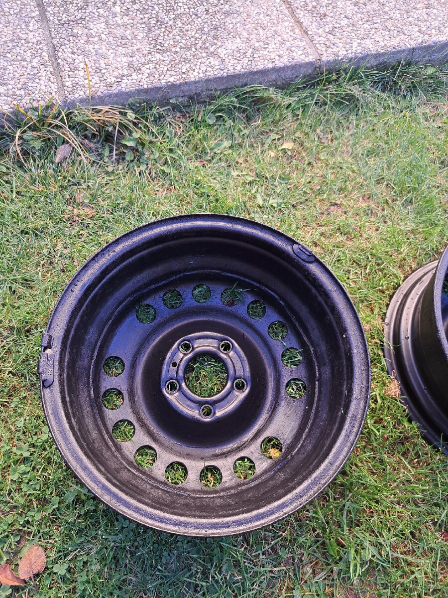 Plechové disky 5×110, 15" - 7