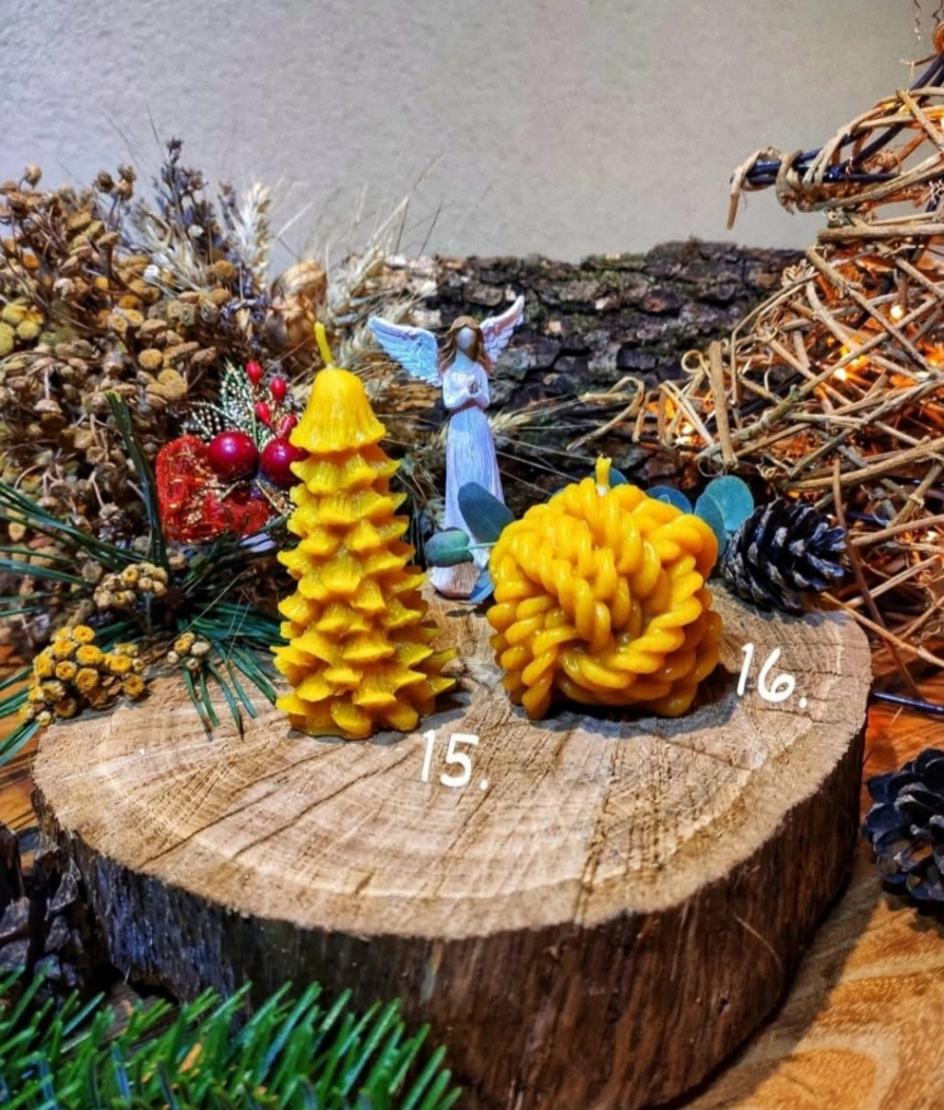 sviečky zo 100% včelieho vosku - 7