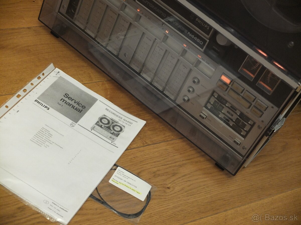 PHILIPS N4450 AUTOMATIC REVERSE1971-1976 Top Model - 7