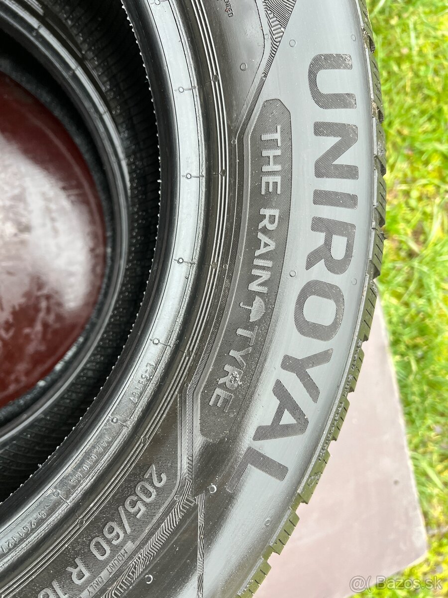 205/60 r16 zimné UNIROYAL 96H; 4 ks - 7