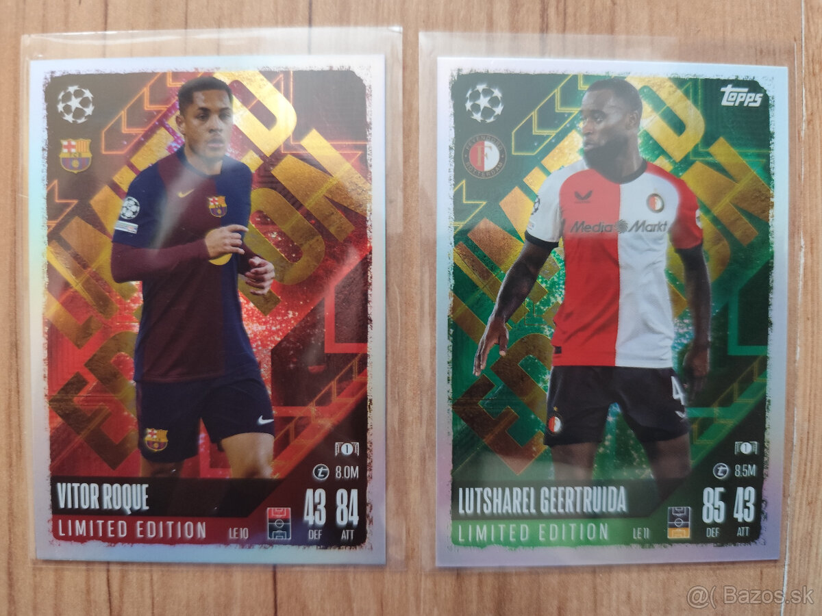 Futbalové kartičky Match Attax 2024/25 - Limit Edition - 7