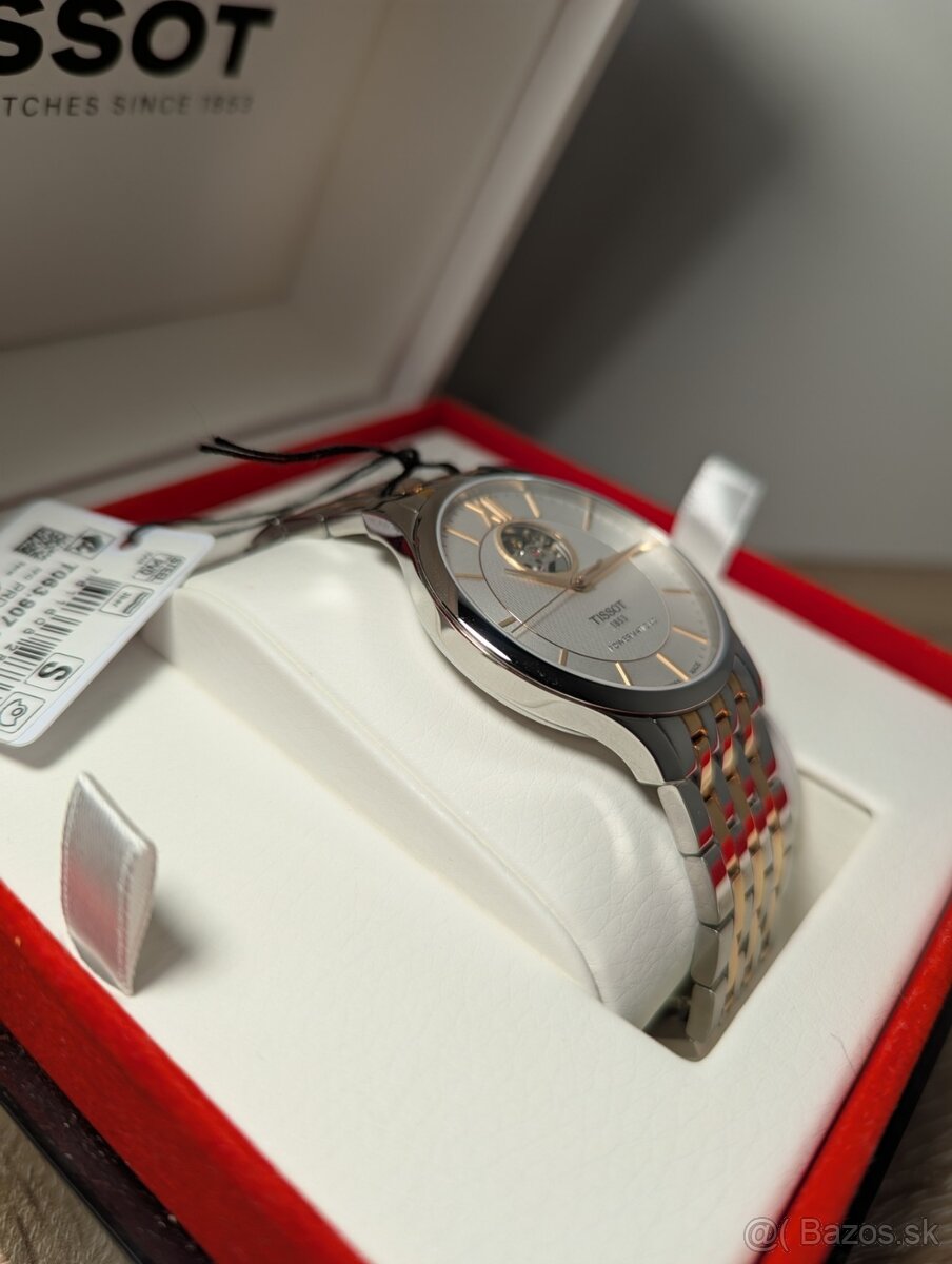Nové TISSOT Tradition Powermatic 80 T0639072203801 v záruke - 7