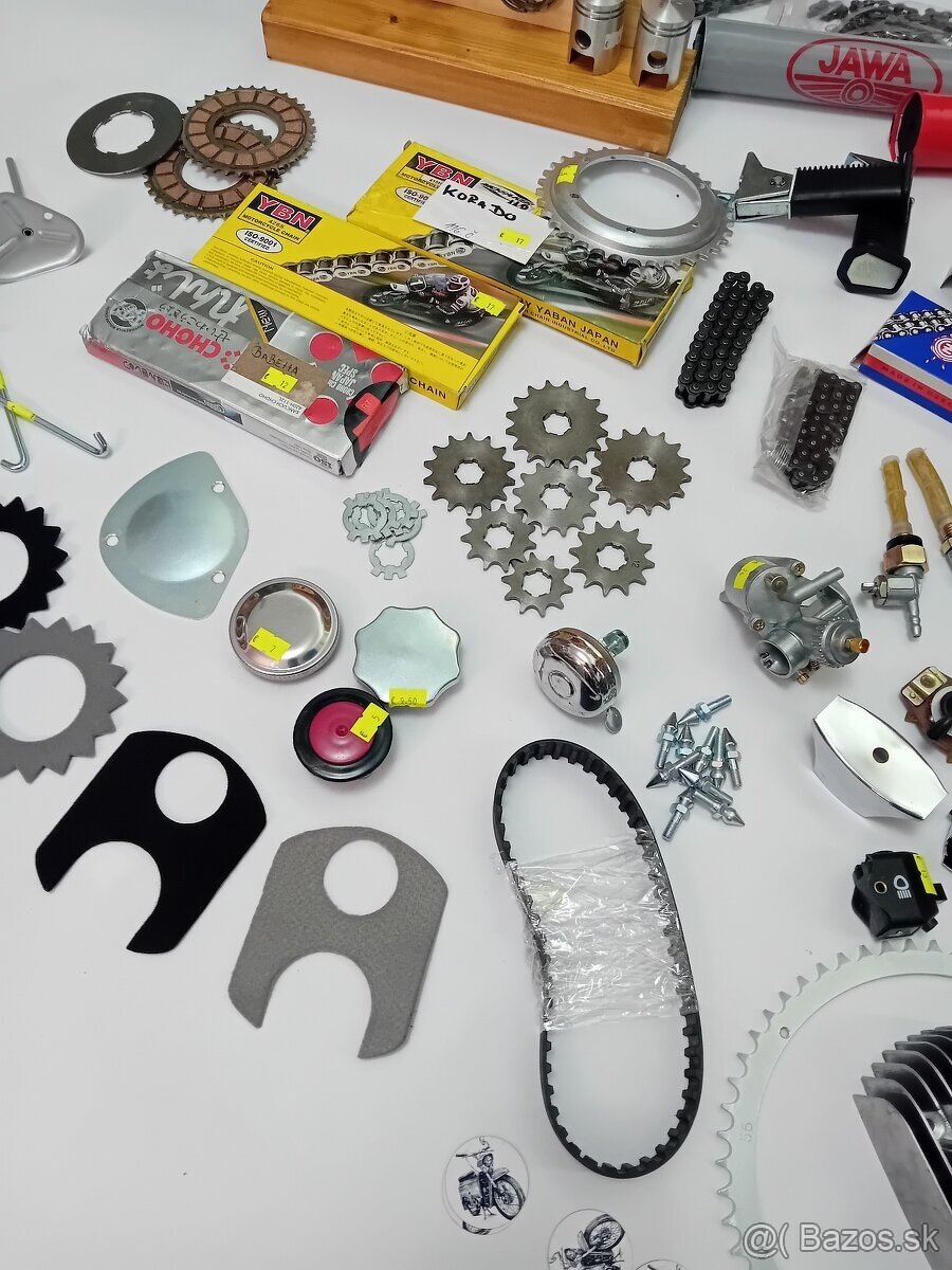BABETTA 207,210,JAWA PIONIER 50 SÚČIASTKY NÁHRADNÉ DIELY - 7