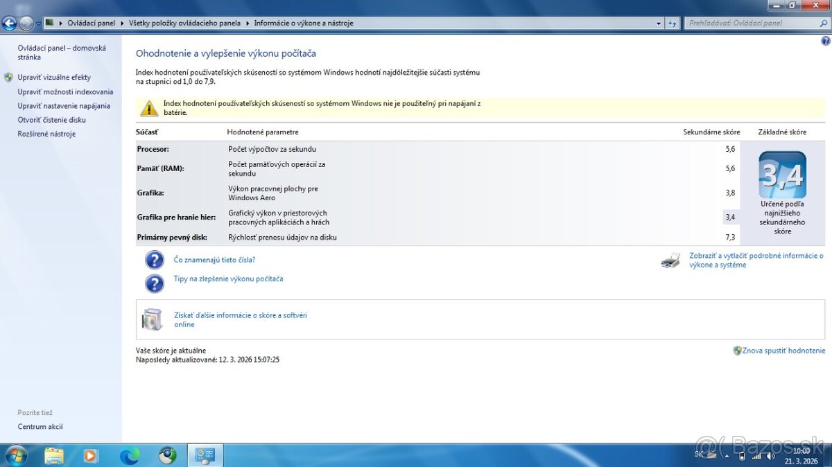 HP Pavilion dv6 15,6" - 7