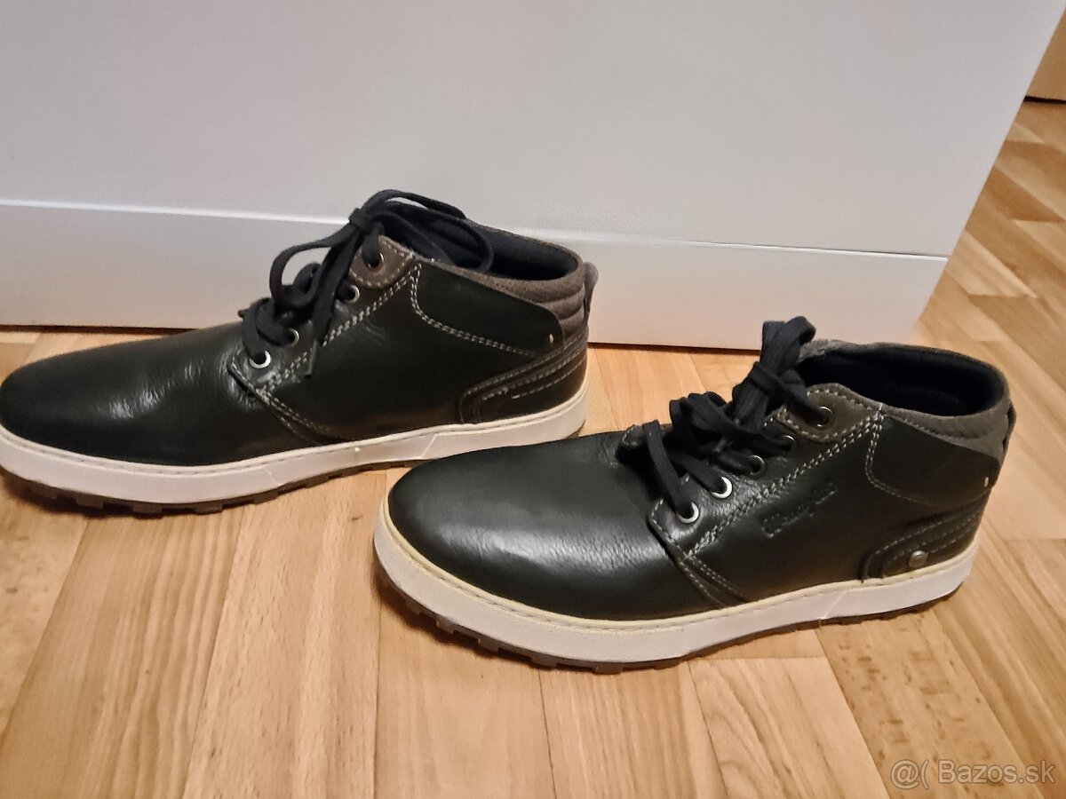 Predám nenosené Nove kožené Botasky zn.WRANGLER č.43 - 30 € - 7