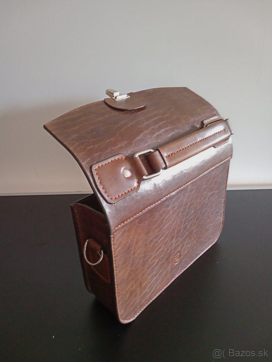 Kožená kabelka-aktovka - 7