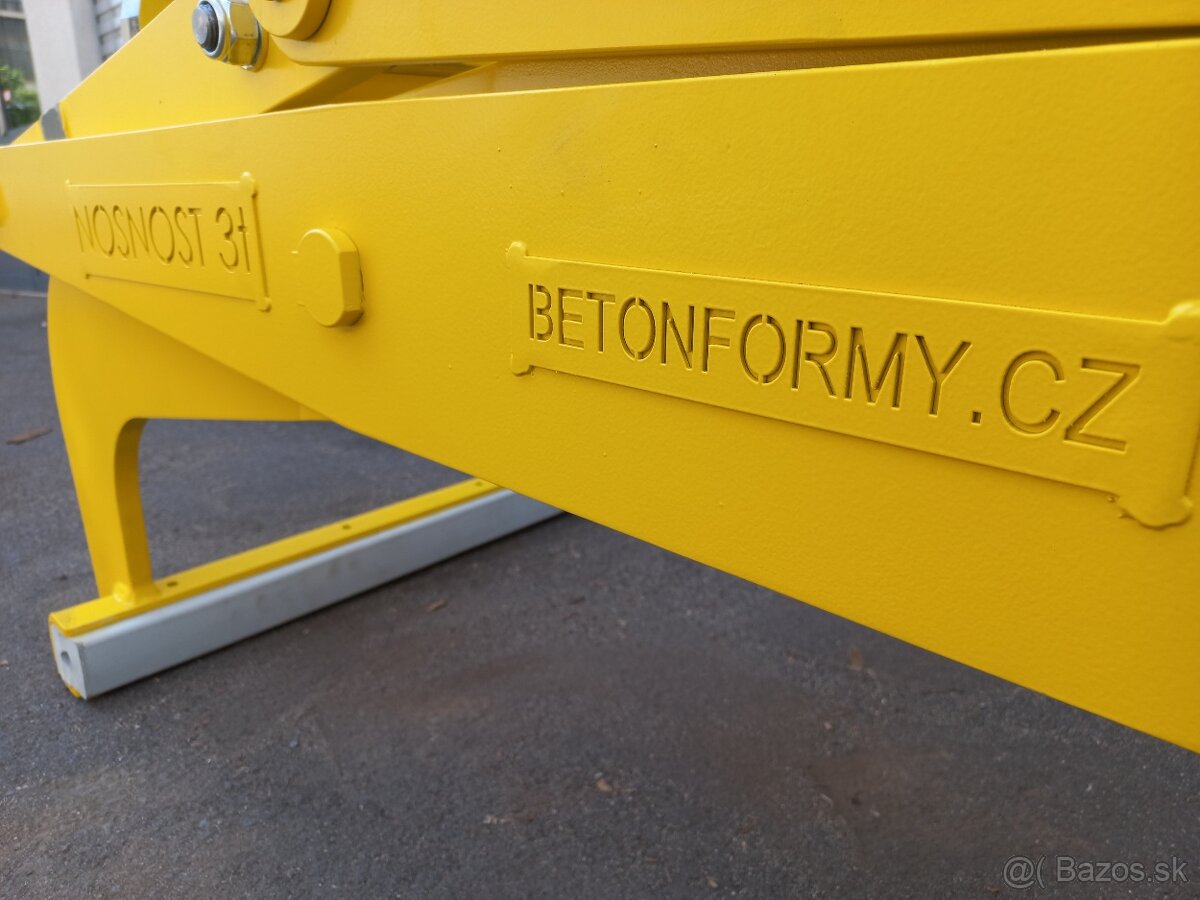 Samosvorné manipulační kleště - otáčeč bloků - 7