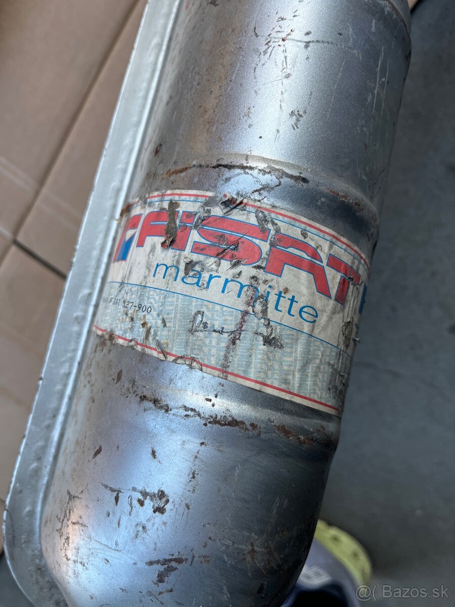 Fiat 127 tlumič výfuku nový - 7