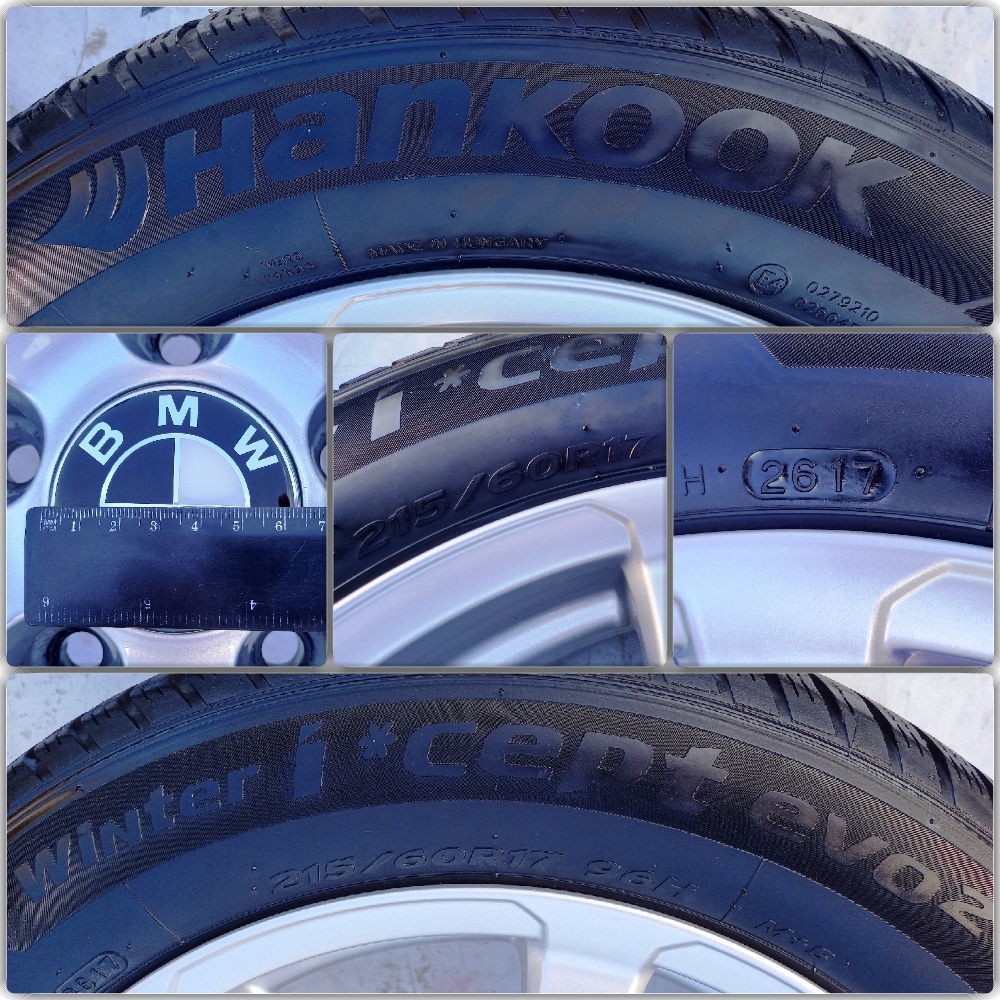 5x120 R17 BMW Pneu 215 60 R17 Top Stav - 7