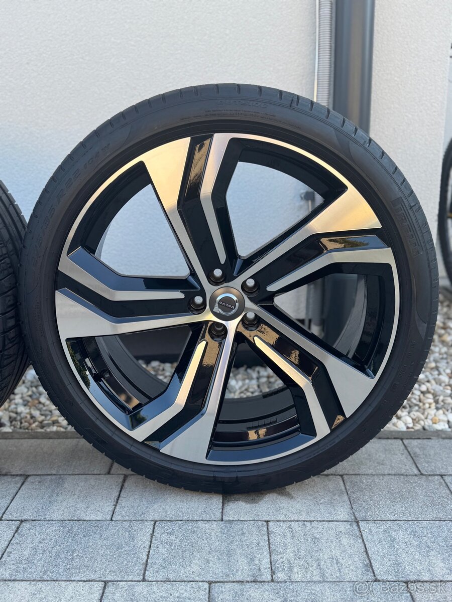 Volvo XC90 alu disky R22 R-design 5x108 - 7