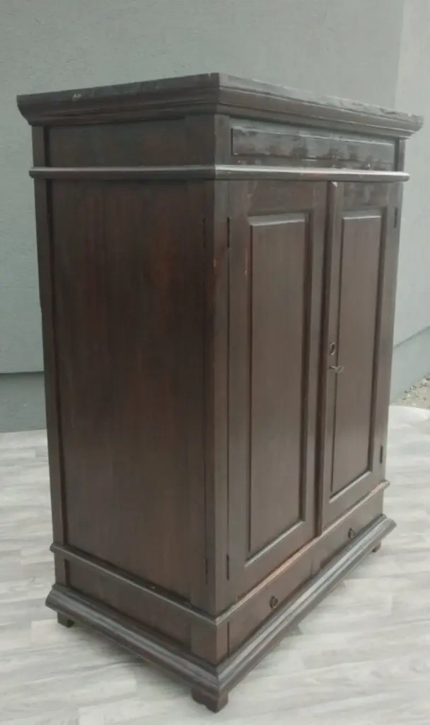 Skriňa teaková s 2 šuplíkmi. - 7