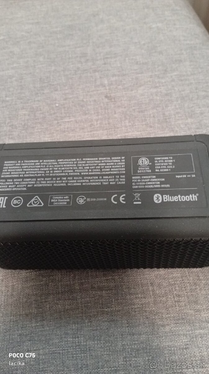 Marshall Emberton
96 %
20 recenzií - 7