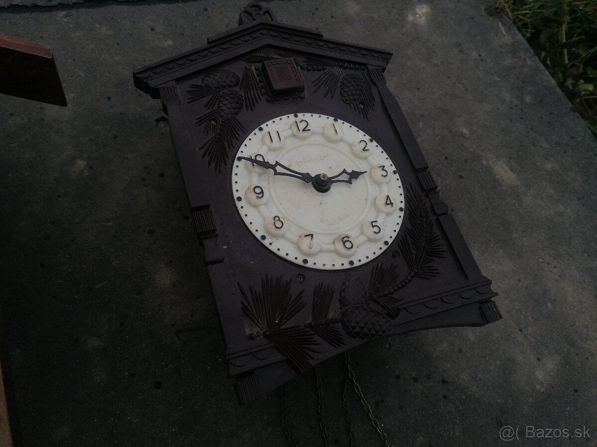 Predám 4x starožitné kukučkové hodiny - 7