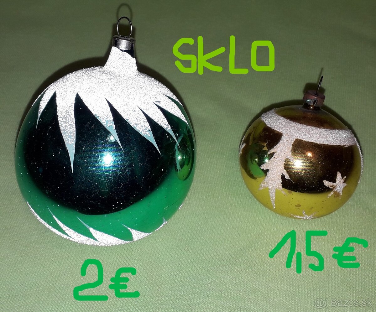 Staré vianočné gule a ozdoby - 7
