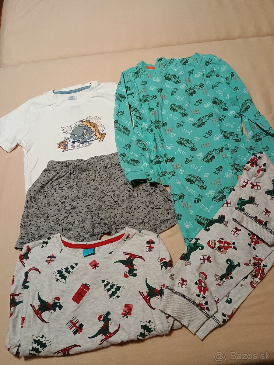 Balík chlapčenské oblečenie 110,116 - 7